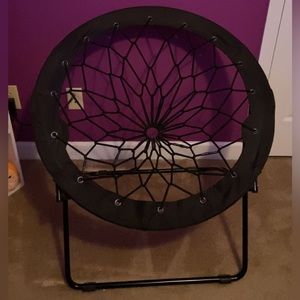 Black Bungee Chair from Target